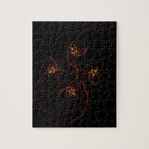 Puzzle Arte abstracto fuera de la oscuridad