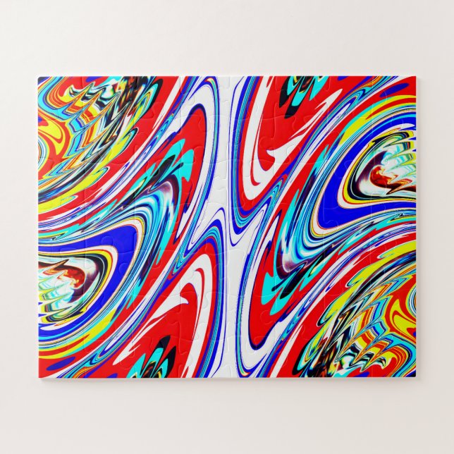 Puzzle Arte abstracto misterio (Horizontal)