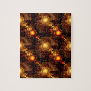 Puzzle Arte abstracto moderno boho elegante patrón #501 d