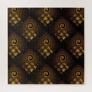 Puzzle Arte abstracto moderno boho elegante patrón #502