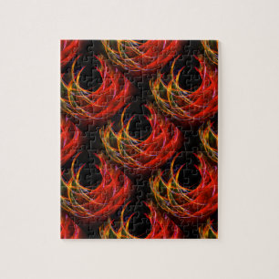 Puzzle Arte abstracto moderno boho elegante patrón #503