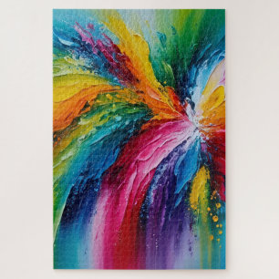 Puzzle Arte Abstracto Moderno Colorido