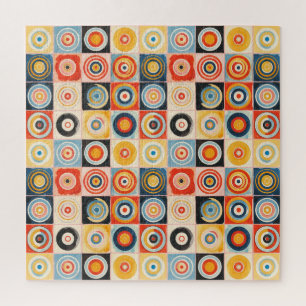 Puzzle Arte abstracto retro al estilo de Hilma af Klint