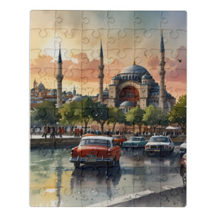 Puzzle Arte acuático de Estambul