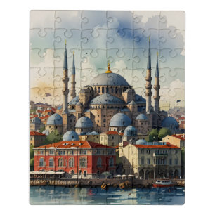 Puzzle Arte acuático de Estambul
