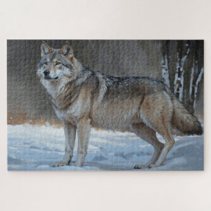 Puzzle Arte Alpha Timber Wolf