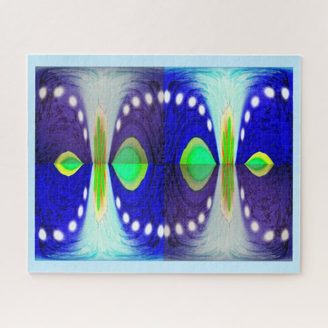 Puzzle Arte ambiental tierra y mar (Horizontal)