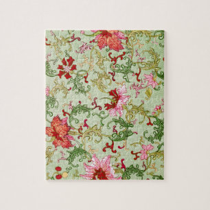 Puzzle Arte Antiguo Chinoiserie Floral Chino Nouveau