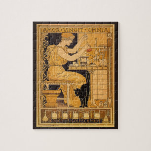 Puzzle Arte Antiguo Modernista, El Amor Lo Conquista Todo