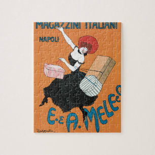 Puzzle Arte Antiguo Modernista, Moda Femenina Italiana