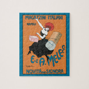 Puzzle Arte Antiguo Modernista, Moda Femenina Italiana