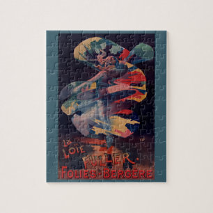 Puzzle Arte Antiguo Moderno, Loie Fuller en Folies Berger