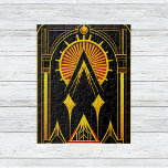 Puzzle Arte Art Deco Oro Rojo Negro<br><div class="desc">Diseño Art Deco Jugendstil con un marco simétrico y uso de formas simples, geométricas y líneas depuradas. Esto crea una sensación de equilibrio y armonía en el arte, con cada elemento trabajando juntos para crear un todo cohesivo. Se trata de un hotel de diseño clásico, con tecnología de última generación....</div>