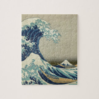 Puzzle Arte asiático - la gran onda de Kanagawa