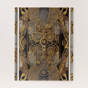 Puzzle Arte azteca rico y vibrante