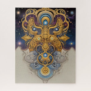 Puzzle Arte azteca rico y vibrante