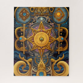 Puzzle Arte azteca rico y vibrante