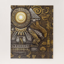 Arte azteca rico y vibrante