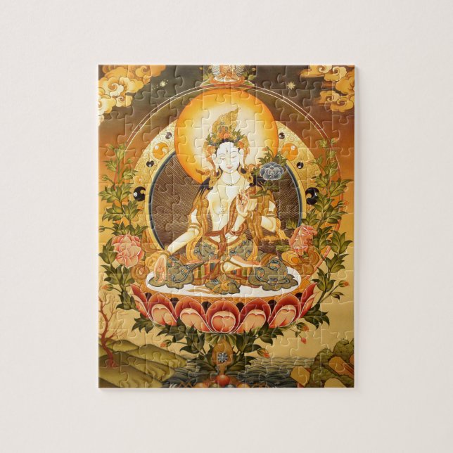 Puzzle Arte budista tibetano (Vertical)