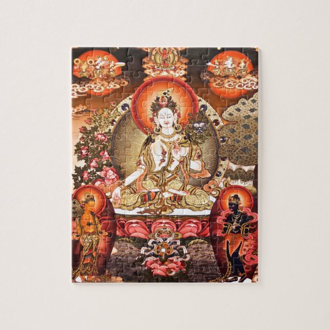 Puzzle Arte budista tibetano (Vertical)
