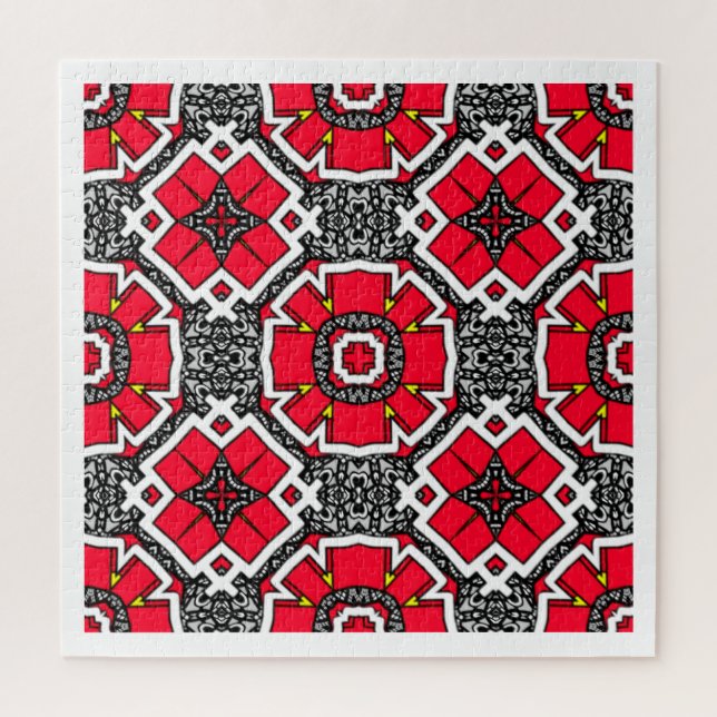 Puzzle Arte caleidoscópico del volumen dieciséis siete (Vertical)