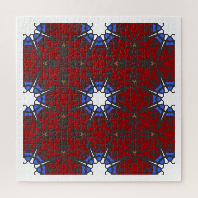Puzzle Arte caleidoscopio del volumen cuatro (Vertical)