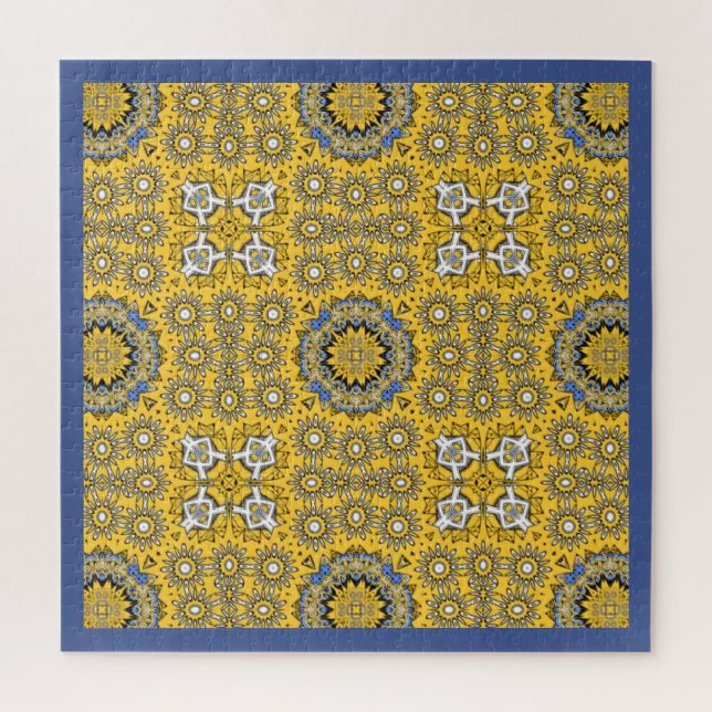 Puzzle Arte caleidoscopio del volumen once (Vertical)