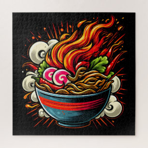 Puzzle Arte callejero de Ramen japonés picante