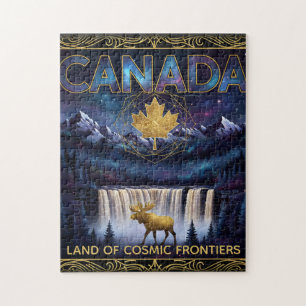 Puzzle Arte Celestial de la Naturaleza Cósmica de Canadá