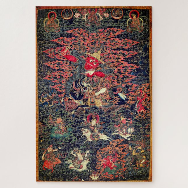 Puzzle Arte chino vintage (Vertical)