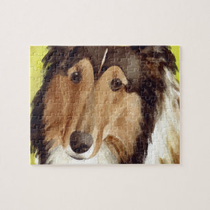 Puzzle Arte Collie