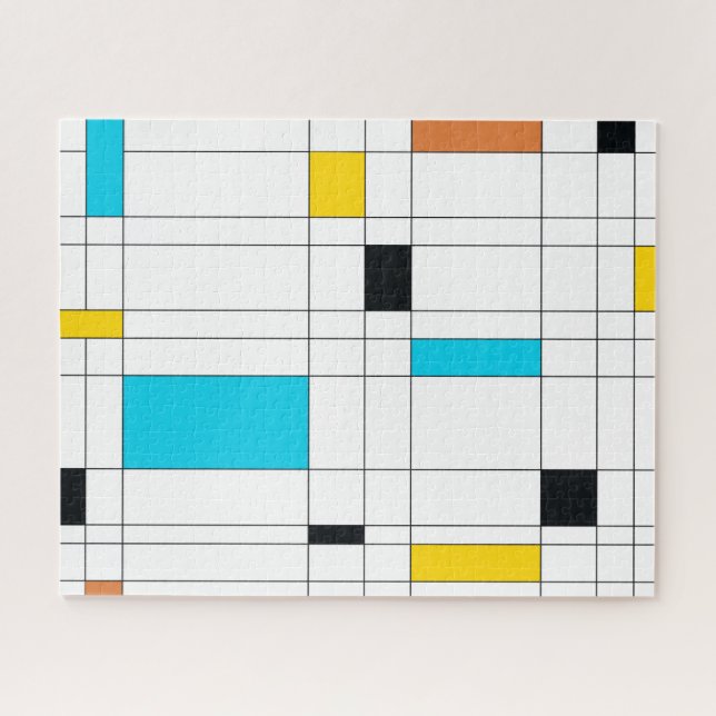 Puzzle Arte colorido, fresco, de moda, moderno del (Horizontal)