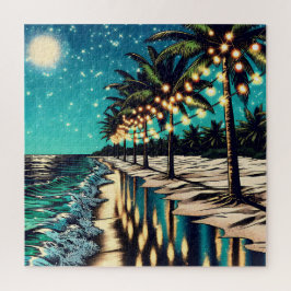 Puzzle Arte costero romántico de Bonito
