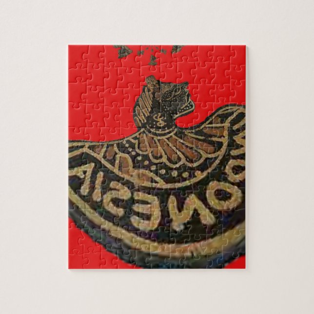 Puzzle Arte cultural de mascota en la sombra de Japón en  (Vertical)