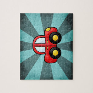 Puzzle Arte de automóvil clásico Impresión automotriz ret