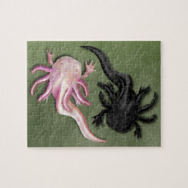 Puzzle Arte de Axoloters blancos y negros