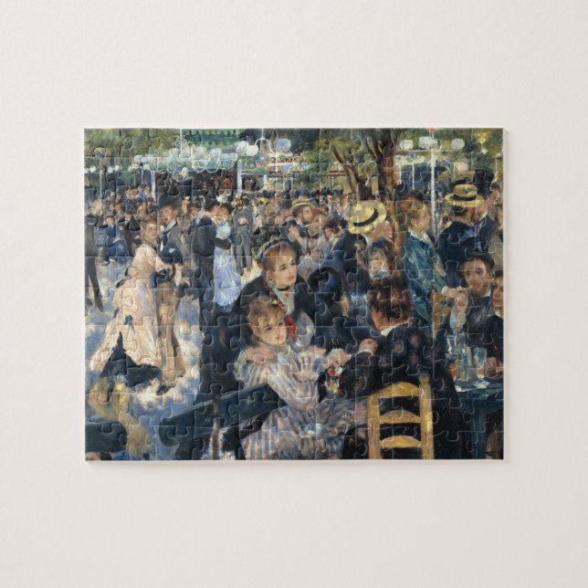 Puzzle Arte de Baile Impresionista Francés Antiguo de Par (Horizontal)