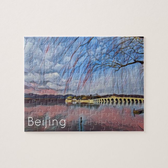 Puzzle arte de beijing en el palacio de verano (Horizontal)