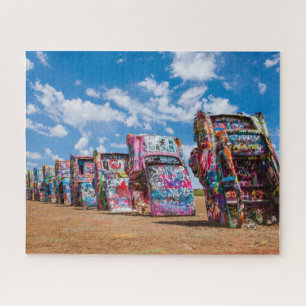 Puzzle Arte de coches pintado