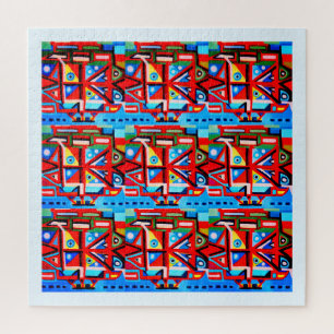 Puzzle Arte de código de viaje para extranjeros