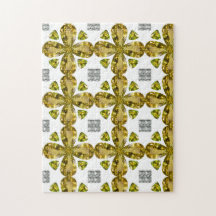 Arte de color de diamantes de citrina, amarillo