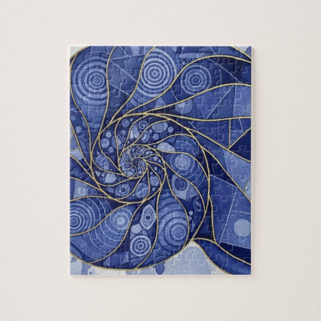 Puzzle Arte de concha de Nautilus (Vertical)