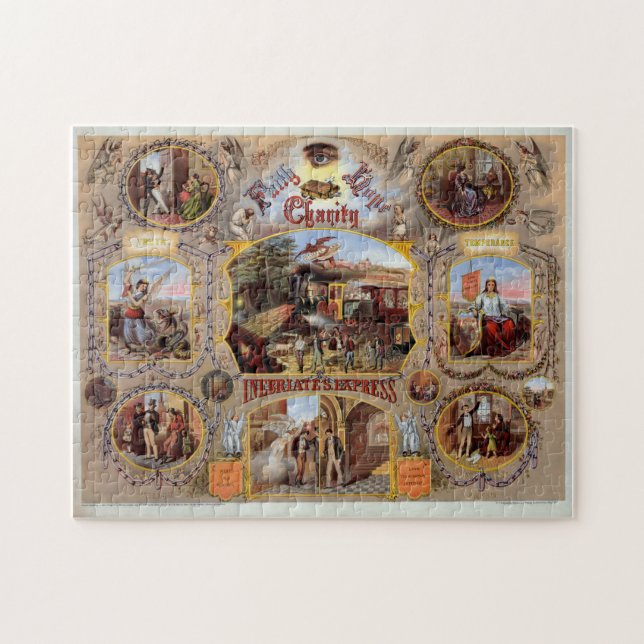 Puzzle Arte de consumición anti masónico (Horizontal)