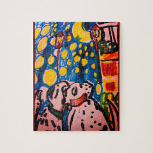 Puzzle Arte de enamorados de Dalmacia