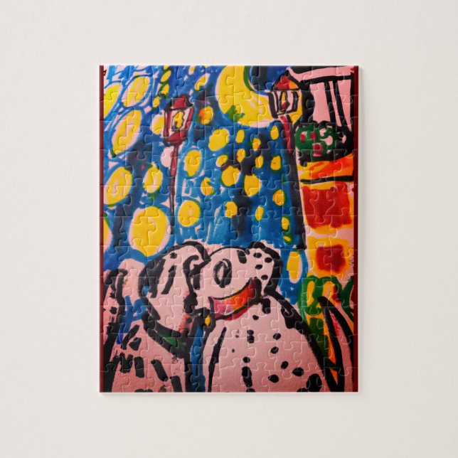 Puzzle Arte de enamorados de Dalmacia (Vertical)