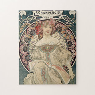 Puzzle Arte de época del artista Alphonse Mucha