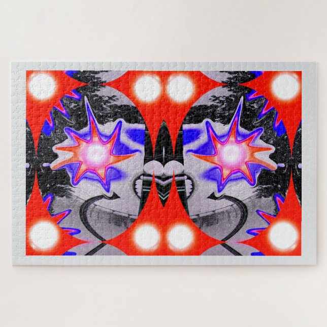Puzzle Arte de flores de invierno (Horizontal)