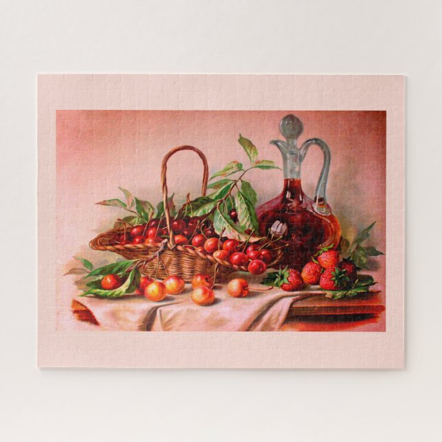 Puzzle Arte de frutas de verano (Horizontal)