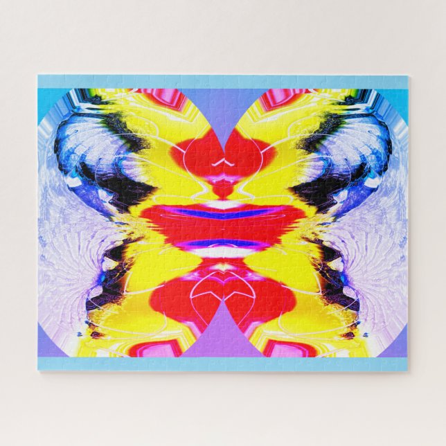 Puzzle Arte de fuego y hielo (Horizontal)