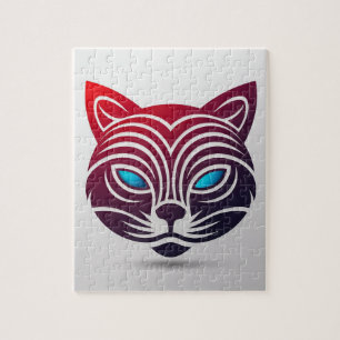 Puzzle Arte de gato